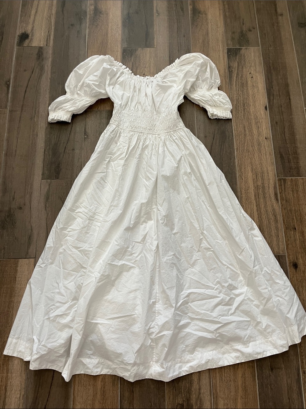 Doen Ischia Dress White Size Medium - Picture 6 of 9